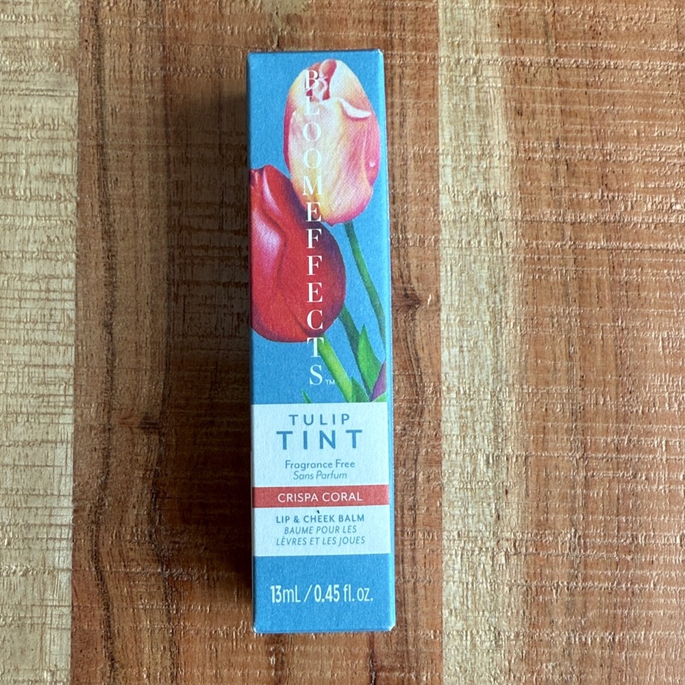 Bloomeffects Tulip Tint Lip & Cheek Balm in Crispa Coral